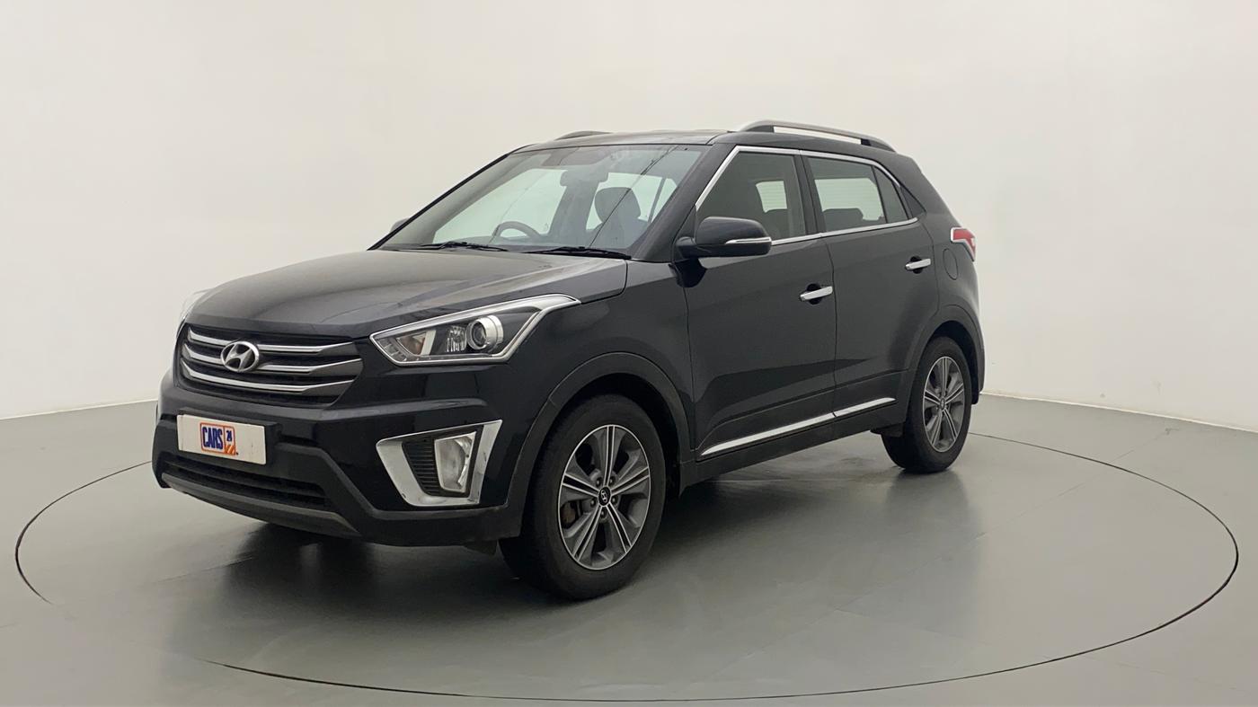 2017 Hyundai Creta SX PLUS AT 1.6 PETROL, Petrol, Automatic, 12,625 km, Left Front Diagonal