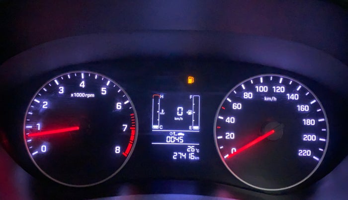 2019 Hyundai Elite i20 SPORTZ PLUS 1.2, Petrol, Manual, 27,416 km, Odometer Image