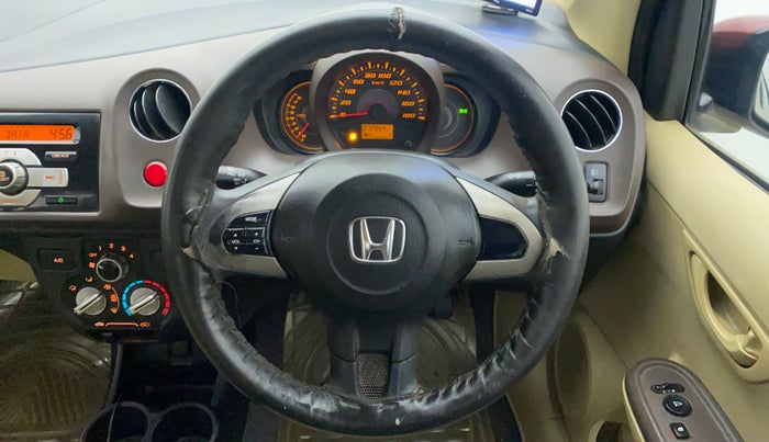 2013 Honda Amaze 1.2 SMT I VTEC, Petrol, Manual, 73,007 km, Steering Wheel Close Up