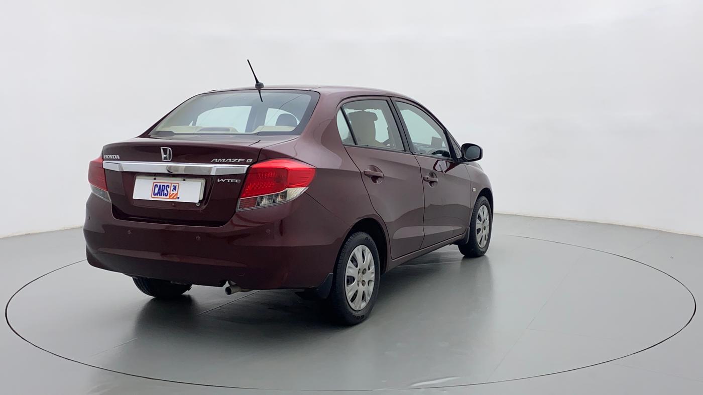 2013 Honda Amaze 1.2 SMT I VTEC, Petrol, Manual, 73,007 km, Right Back Diagonal