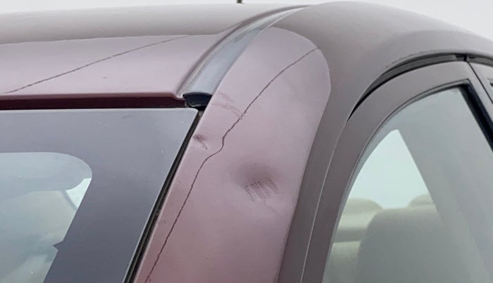 2013 Honda Amaze 1.2 SMT I VTEC, Petrol, Manual, 73,007 km, Left A pillar - Slightly dented