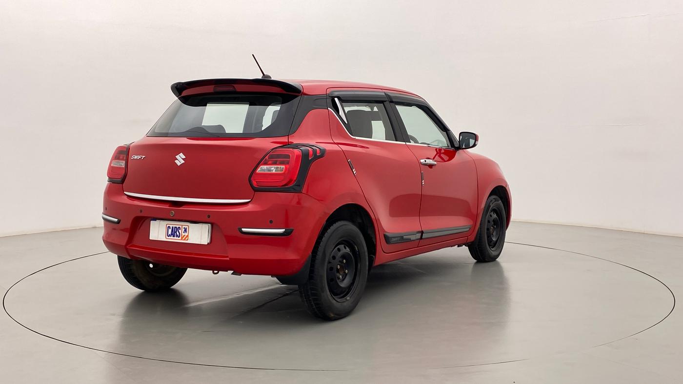 2018 Maruti Swift VXI AMT D, Petrol, Automatic, 35,921 km, Right Back Diagonal
