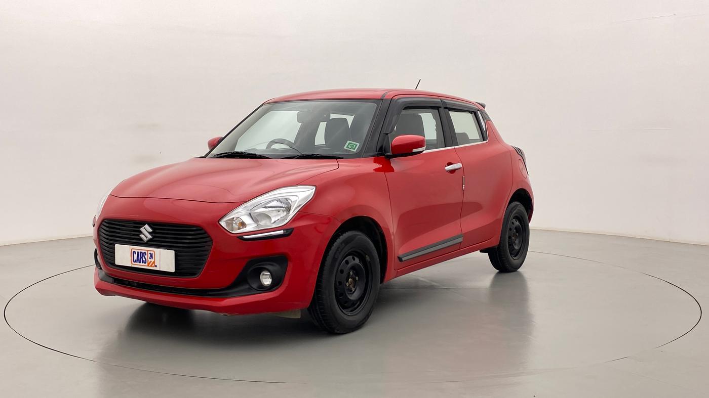 2018 Maruti Swift VXI AMT D, Petrol, Automatic, 35,921 km, Left Front Diagonal