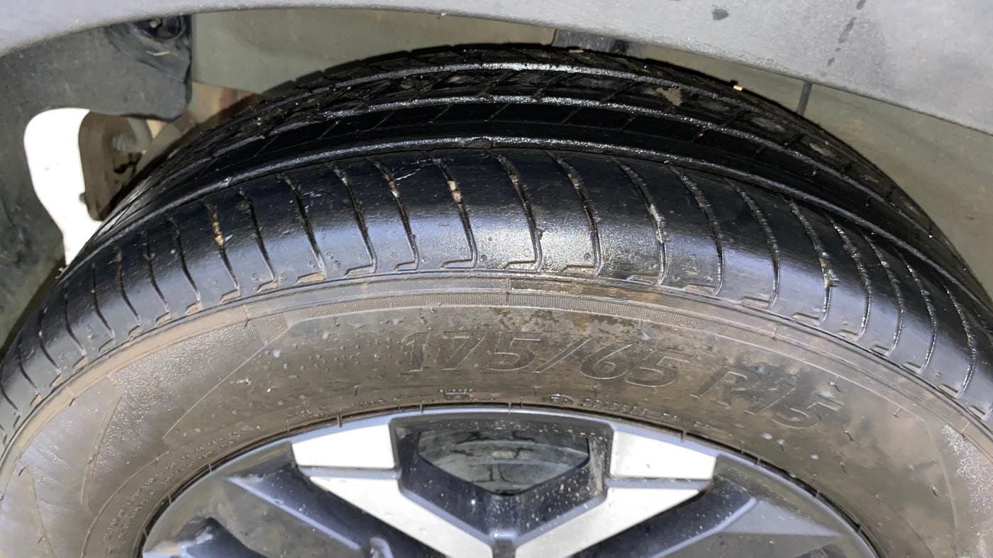 2024 Hyundai EXTER SX(O) CONNECT 1.2 AMT, Petrol, Automatic, 12,899 km, Right Rear Tyre Tread