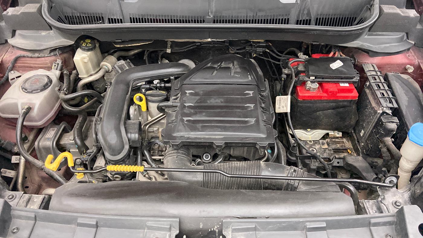2021 Volkswagen TAIGUN HIGHLINE 1.0 TSI AT, Petrol, Automatic, 39,373 km, Open Bonet
