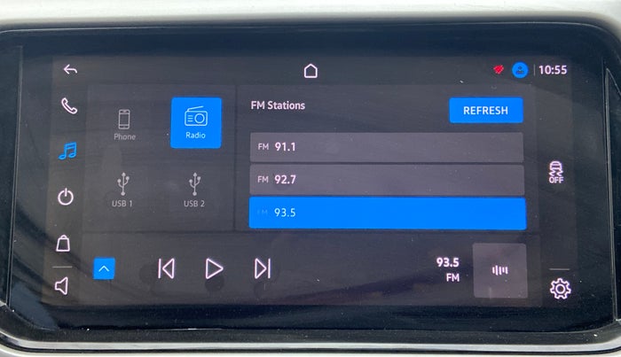 2021 Volkswagen TAIGUN HIGHLINE 1.0 TSI AT, Petrol, Automatic, 39,373 km, Touchscreen Infotainment System