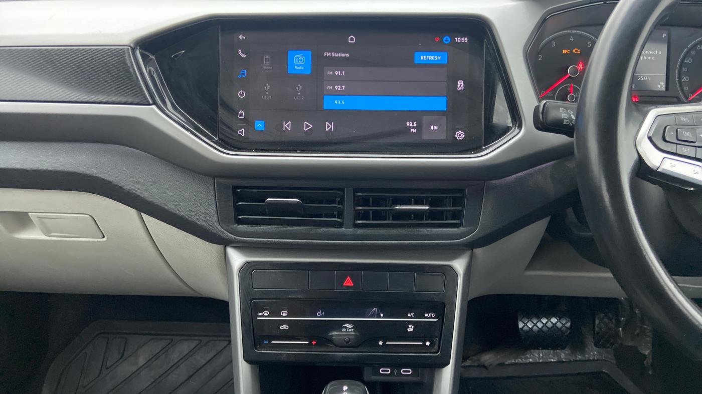 2021 Volkswagen TAIGUN HIGHLINE 1.0 TSI AT, Petrol, Automatic, 39,373 km, Air Conditioner