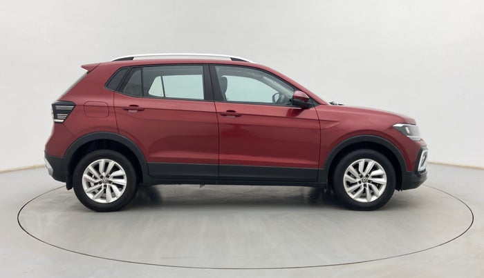 2021 Volkswagen TAIGUN HIGHLINE 1.0 TSI AT, Petrol, Automatic, 39,373 km, Right Side View