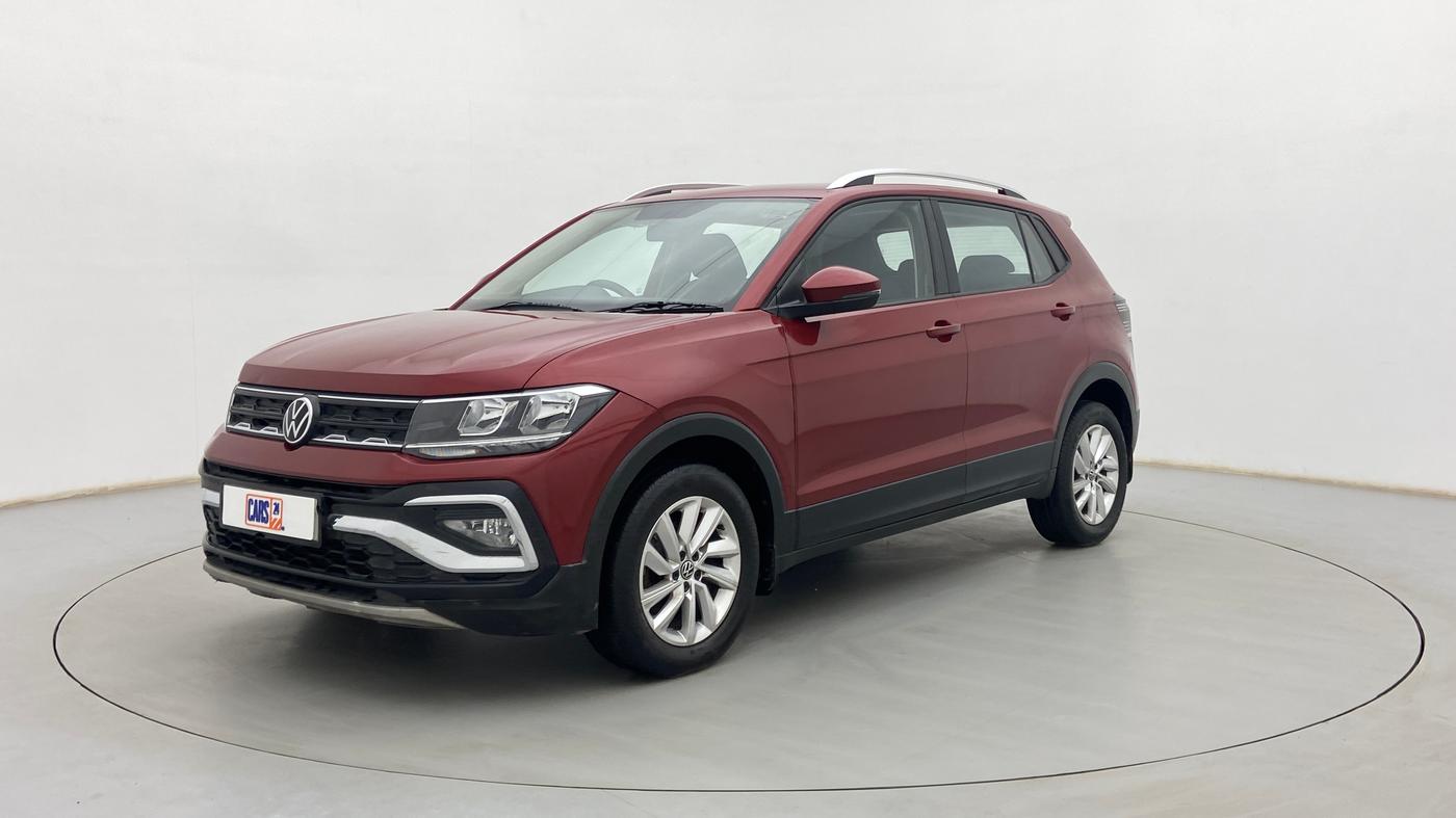 2021 Volkswagen TAIGUN HIGHLINE 1.0 TSI AT, Petrol, Automatic, 39,373 km, Left Front Diagonal