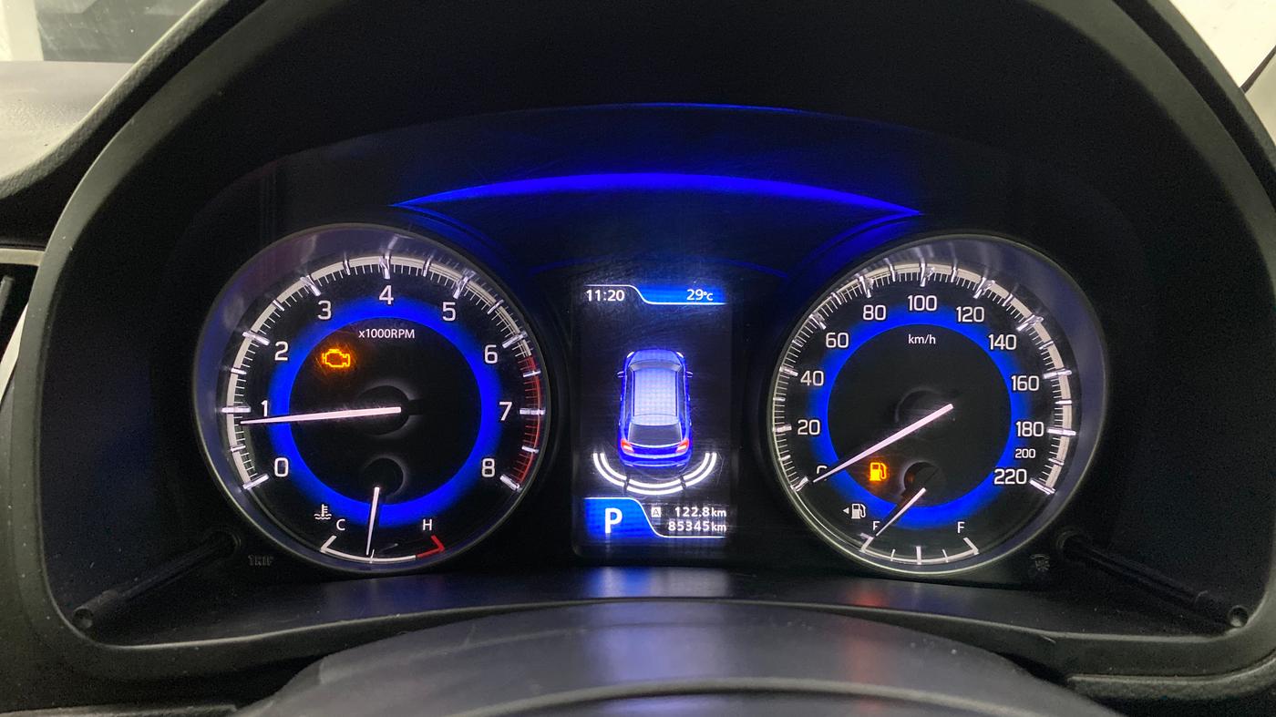 2018 Maruti Baleno ALPHA CVT PETROL 1.2, CNG, Automatic, 85,383 km, Odometer Image