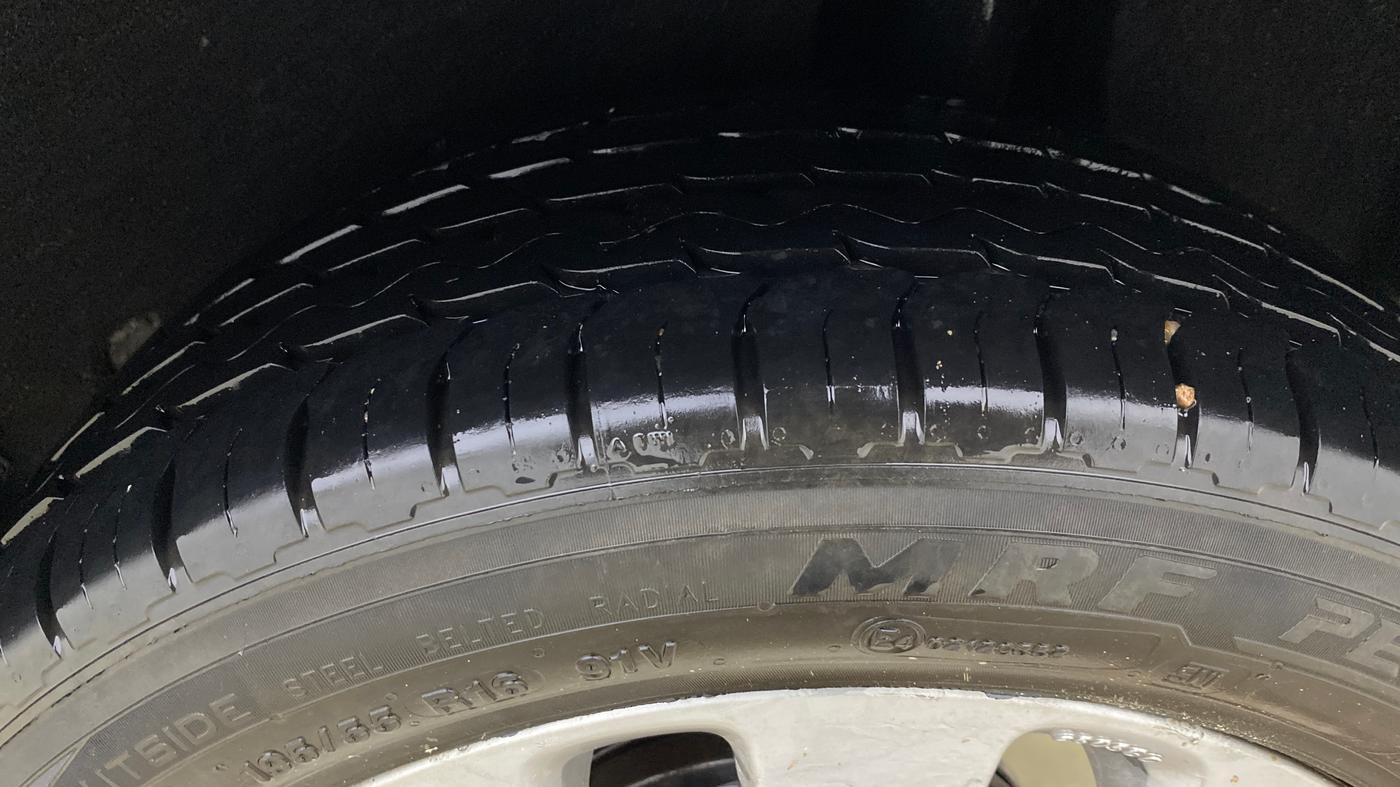 2018 Maruti Baleno ALPHA CVT PETROL 1.2, CNG, Automatic, 85,383 km, Left Rear Tyre Tread