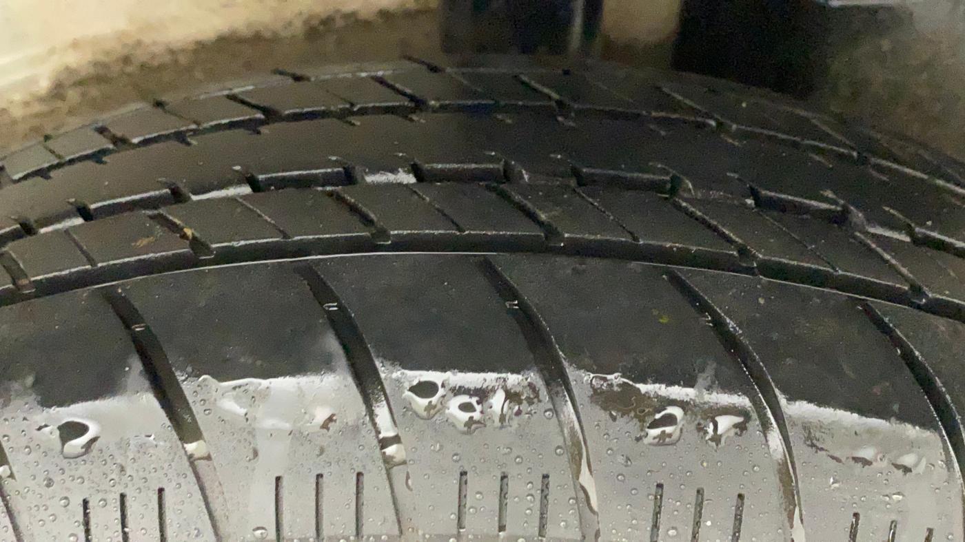 2011 Toyota Etios G, Petrol, Manual, 66,378 km, Left Rear Tyre Tread