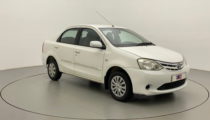 2011 Toyota Etios G, Petrol, Manual, 66,378 km, Right Front Diagonal