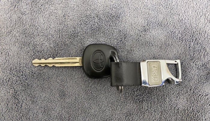 2011 Toyota Etios G, Petrol, Manual, 66,378 km, Key Close Up