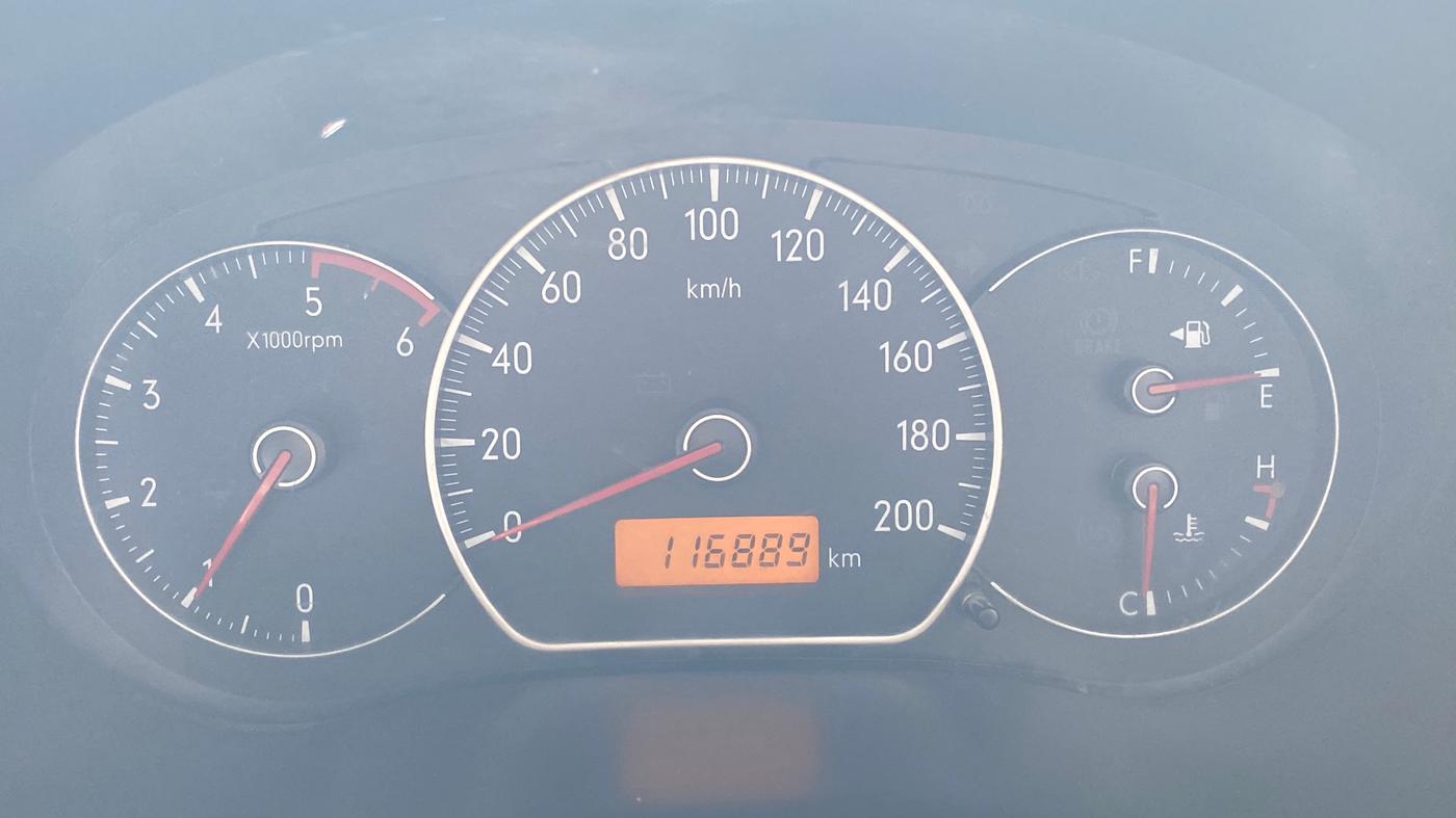 2013 Maruti SX4 VDI, Diesel, Manual, 1,16,796 km, Odometer Image