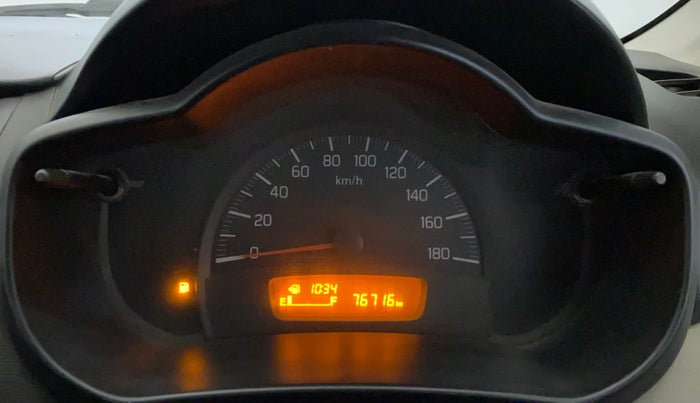 2014 Maruti Celerio LXI, CNG, Manual, 76,702 km, Odometer Image