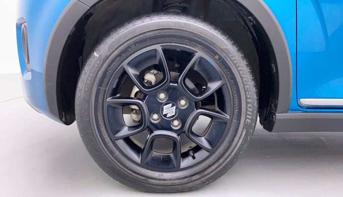 2021 Maruti IGNIS ALPHA 1.2 K12 AMT, Petrol, Automatic, 23,975 km, Left Front Wheel