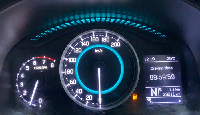 2021 Maruti IGNIS ALPHA 1.2 K12 AMT, Petrol, Automatic, 23,975 km, Odometer Image