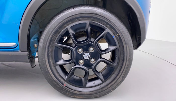 2021 Maruti IGNIS ALPHA 1.2 K12 AMT, Petrol, Automatic, 23,975 km, Left Rear Wheel