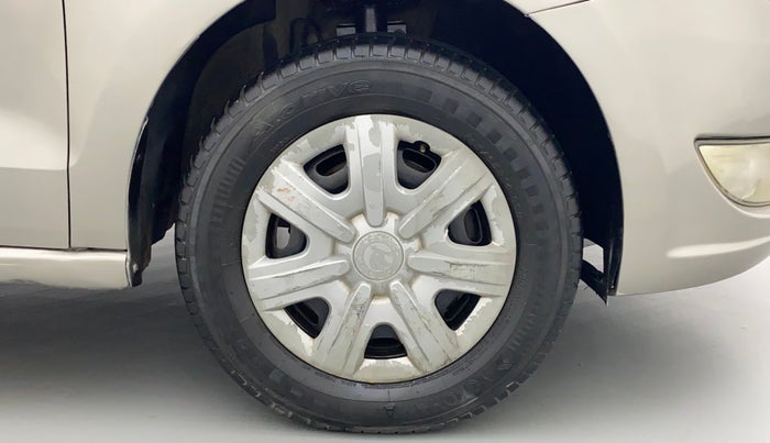 2012 Skoda Rapid AMBITION 1.6 TDI CR MT, Diesel, Manual, 1,02,250 km, Right Front Wheel