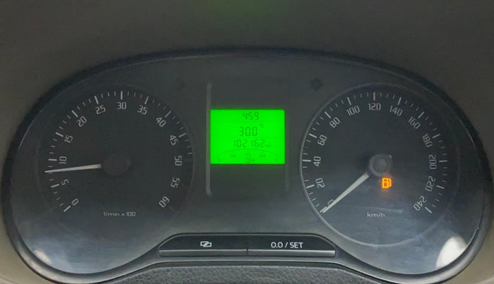 2012 Skoda Rapid AMBITION 1.6 TDI CR MT, Diesel, Manual, 1,02,250 km, Odometer Image