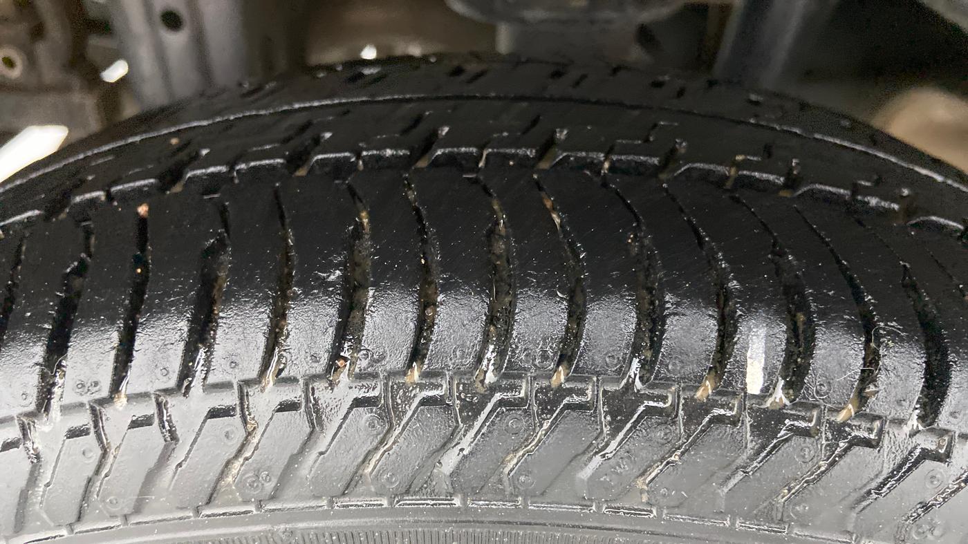 2017 Maruti Alto K10 VXI, Petrol, Manual, 47,960 km, Right Rear Tyre Tread