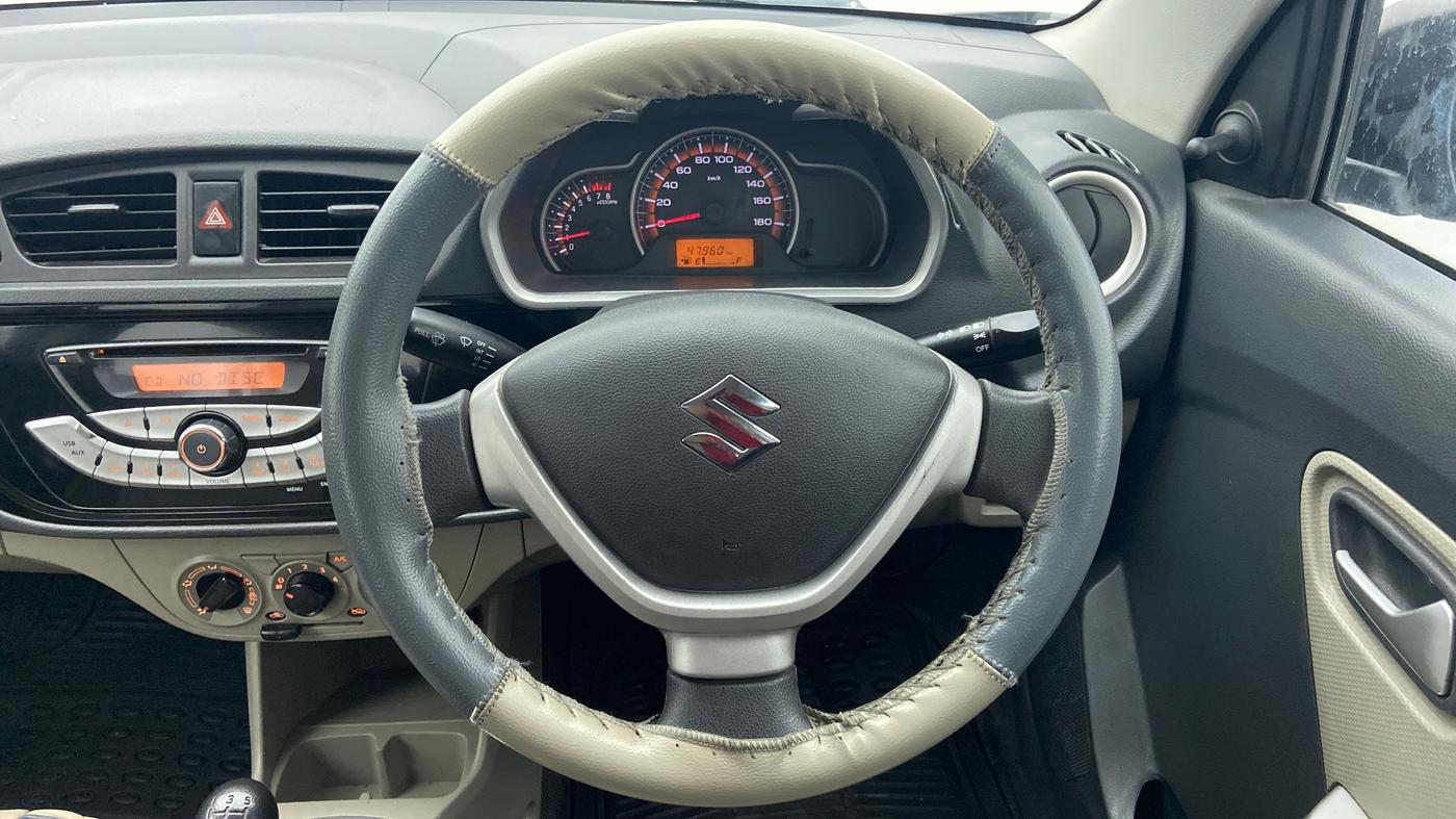 2017 Maruti Alto K10 VXI, Petrol, Manual, 47,960 km, Steering Wheel Close Up