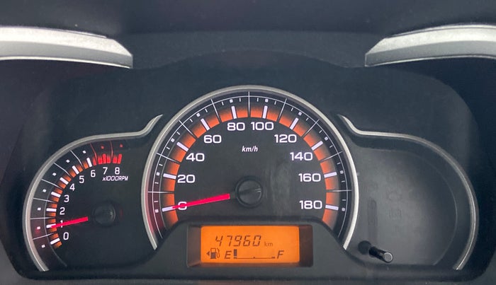 2017 Maruti Alto K10 VXI, Petrol, Manual, 47,960 km, Odometer Image