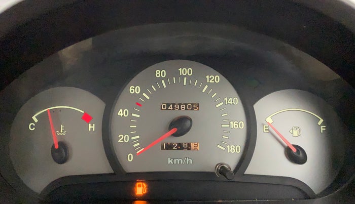 2011 Hyundai Santro Xing GL PLUS, Petrol, Manual, 49,805 km, Odometer Image