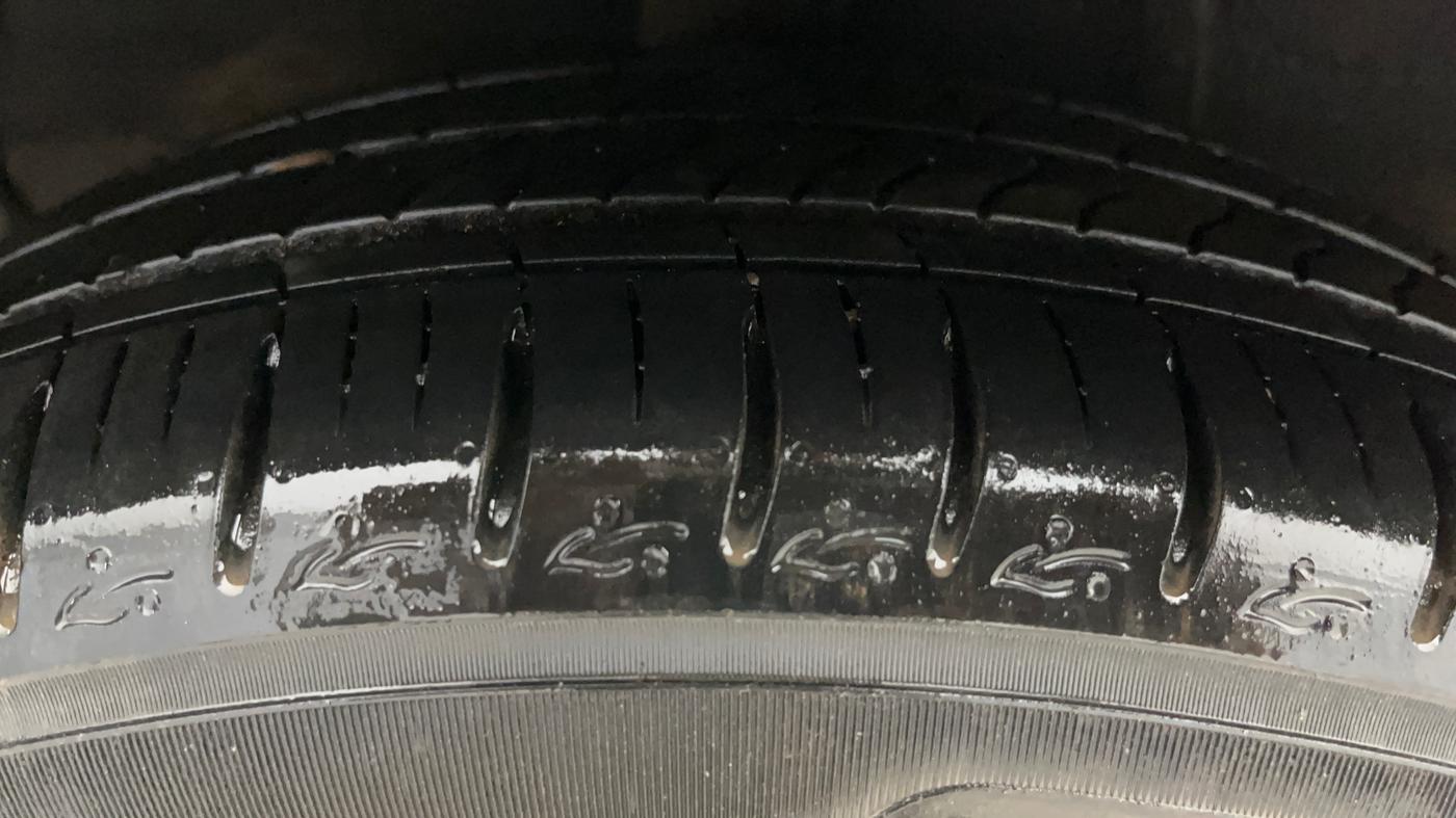 2023 Hyundai AURA SX 1.2 CNG, CNG, Manual, 14,152 km, Right Rear Tyre Tread