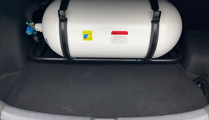 2023 Hyundai AURA SX 1.2 CNG, CNG, Manual, 12,690 km, Boot Inside