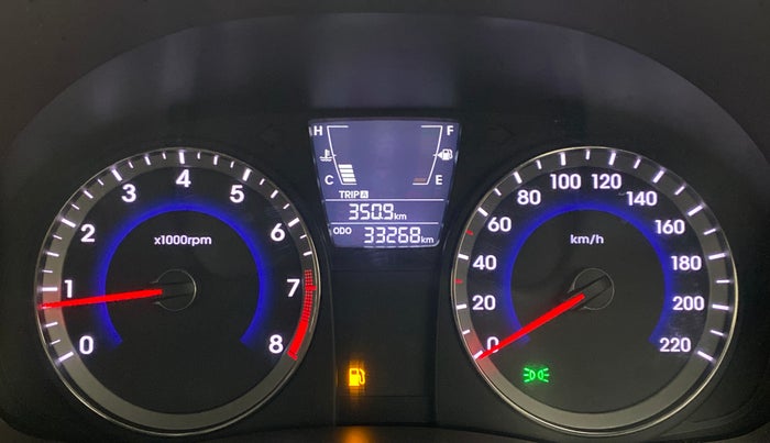 2016 Hyundai Verna FLUIDIC 1.6 SX VTVT, Petrol, Manual, 33,419 km, Odometer Image