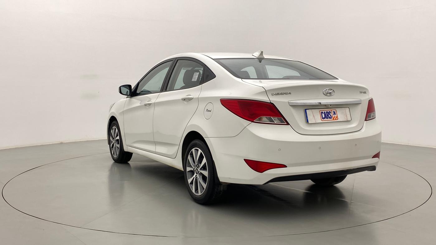 2016 Hyundai Verna FLUIDIC 1.6 SX VTVT, Petrol, Manual, 33,419 km, Left Back Diagonal