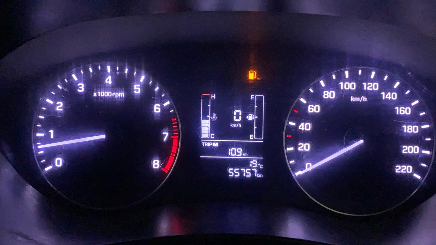 2016 Hyundai Elite i20 MAGNA 1.2, Petrol, Manual, 55,791 km, Odometer Image