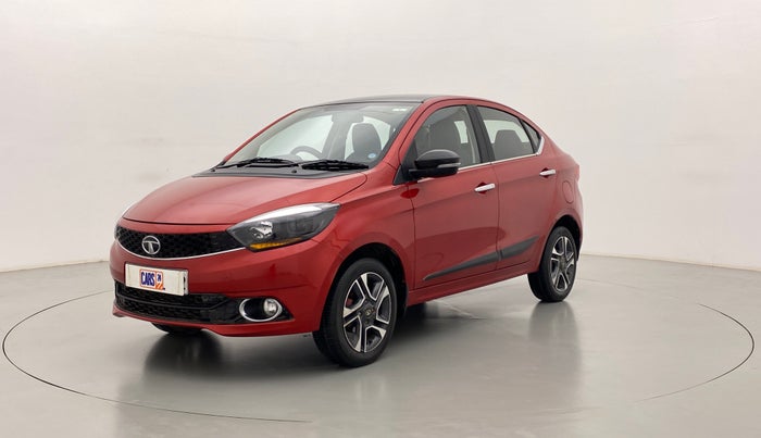 2017 Tata TIGOR XZ 1.2 REVOTRON OPT, Petrol, Manual, 36,677 km, Left Front Diagonal