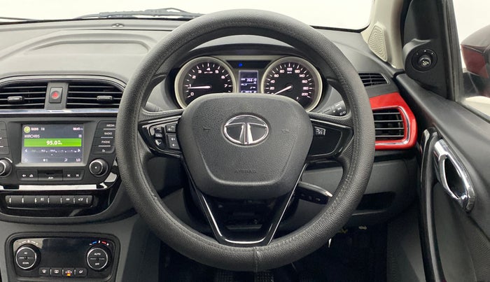 2017 Tata TIGOR XZ 1.2 REVOTRON OPT, Petrol, Manual, 36,677 km, Steering Wheel Close Up