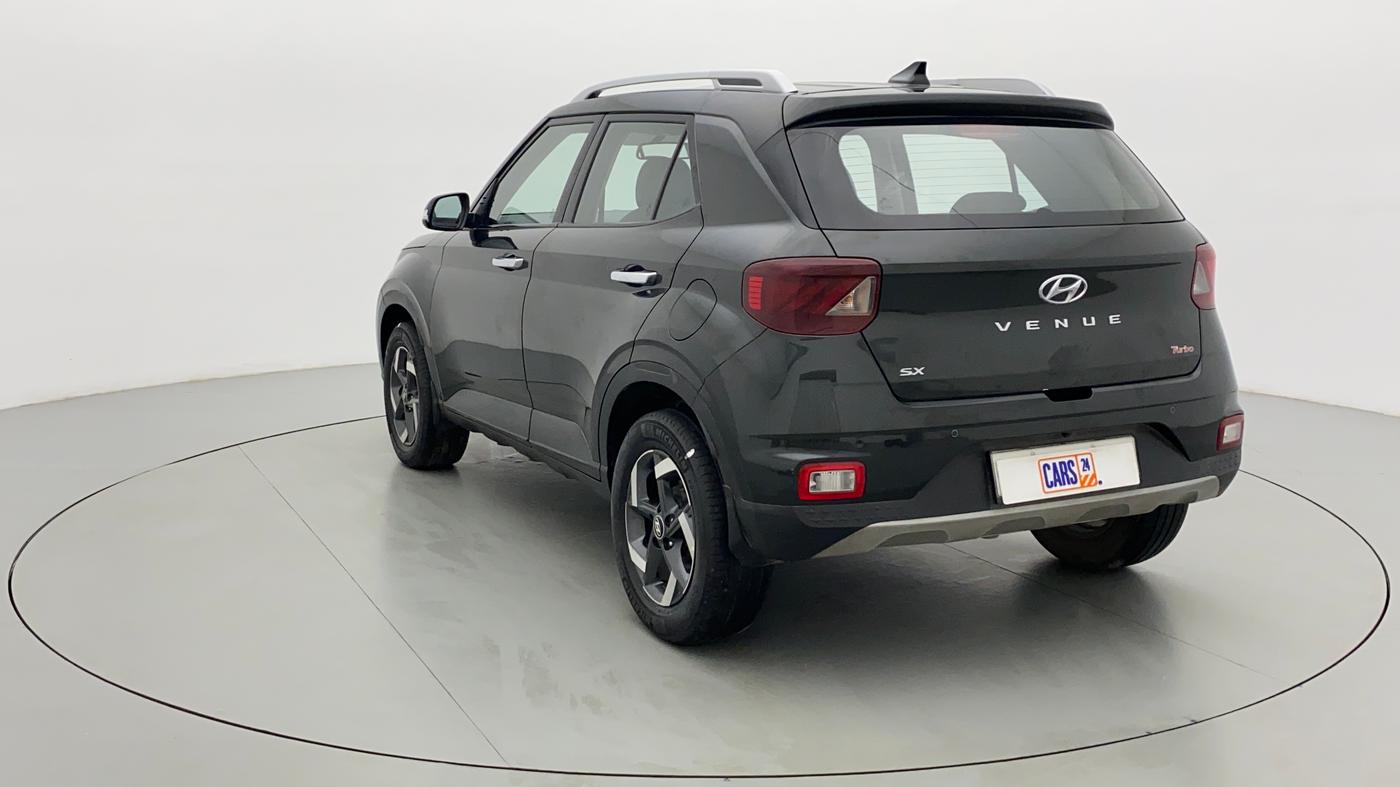 2019 Hyundai VENUE 1.0 TURBO GDI SX+ AT, Petrol, Automatic, 43,438 km, Left Back Diagonal