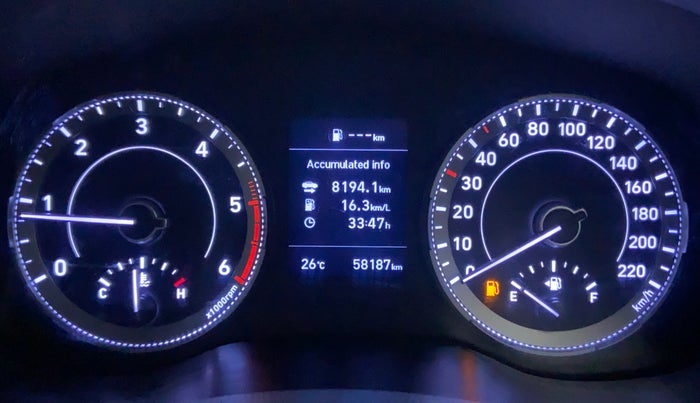 2019 Hyundai VENUE SX(O) CRDi, Diesel, Manual, 58,088 km, Odometer Image