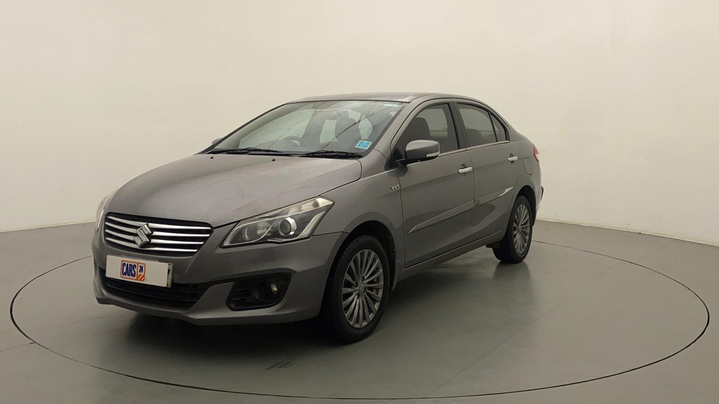2016 Maruti Ciaz ZXI+ AT, Petrol, Automatic, 90,756 km, Left Front Diagonal