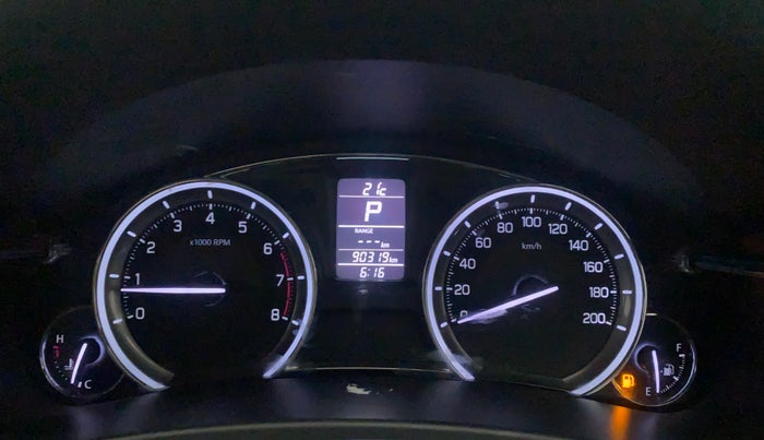 2016 Maruti Ciaz ZXI+ AT, Petrol, Automatic, 90,756 km, Odometer Image