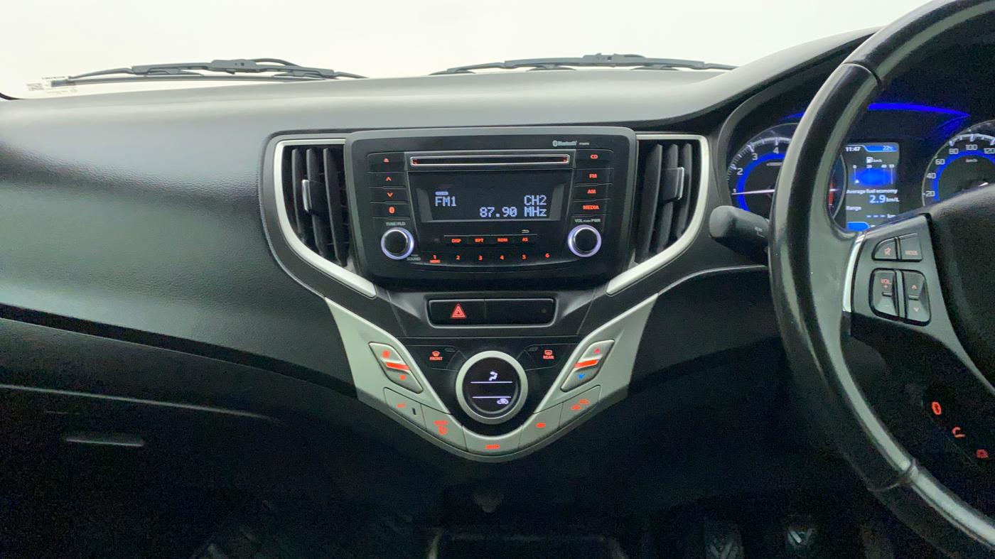 2017 Maruti Baleno ZETA PETROL 1.2, Petrol, Manual, 38,540 km, Air Conditioner