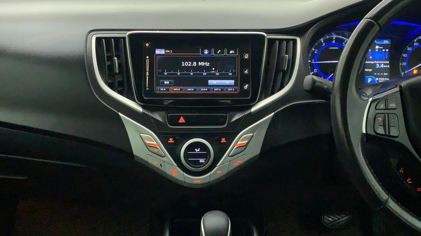 2018 Maruti Baleno ALPHA CVT PETROL 1.2, Petrol, Automatic, 56,905 km, Air Conditioner