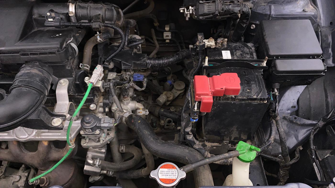 2022 Toyota Glanza V, Petrol, Manual, 48,063 km, Engine View - Left