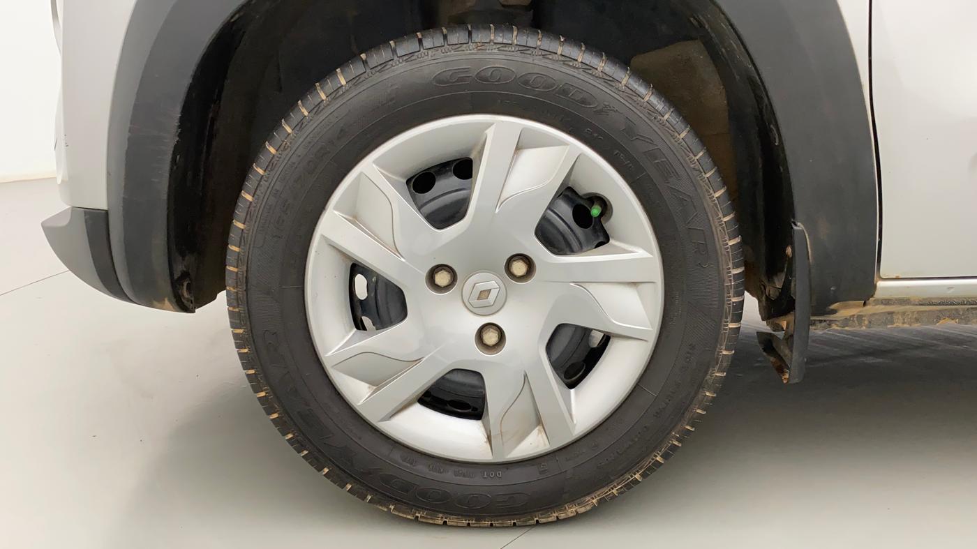 2019 Renault Kwid RXT 1.0 (O), Petrol, Manual, 60,046 km, Left Front Wheel