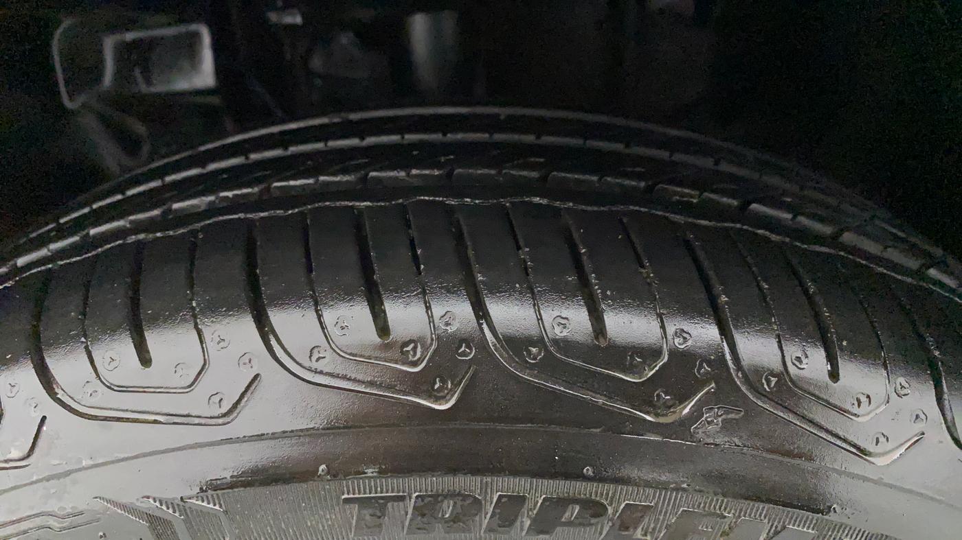 2022 Tata Tiago XT CNG, CNG, Manual, 10,436 km, Left Front Tyre Tread