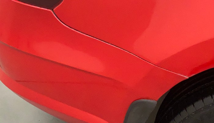 2018 Skoda Rapid STYLE 1.6 MPI AT, Petrol, Automatic, 49,088 km, Rear bumper - Paint is slightly damaged