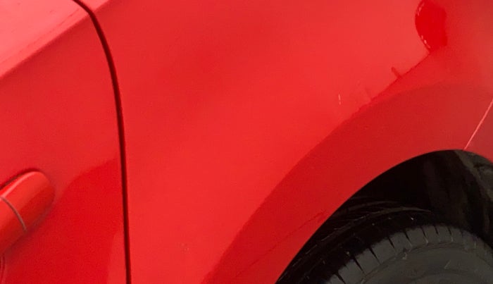 2018 Skoda Rapid STYLE 1.6 MPI AT, Petrol, Automatic, 49,088 km, Left quarter panel - Slightly dented
