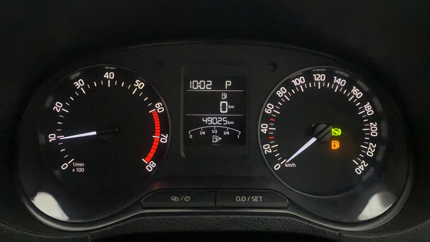 2018 Skoda Rapid STYLE 1.6 MPI AT, Petrol, Automatic, 49,088 km, Odometer Image