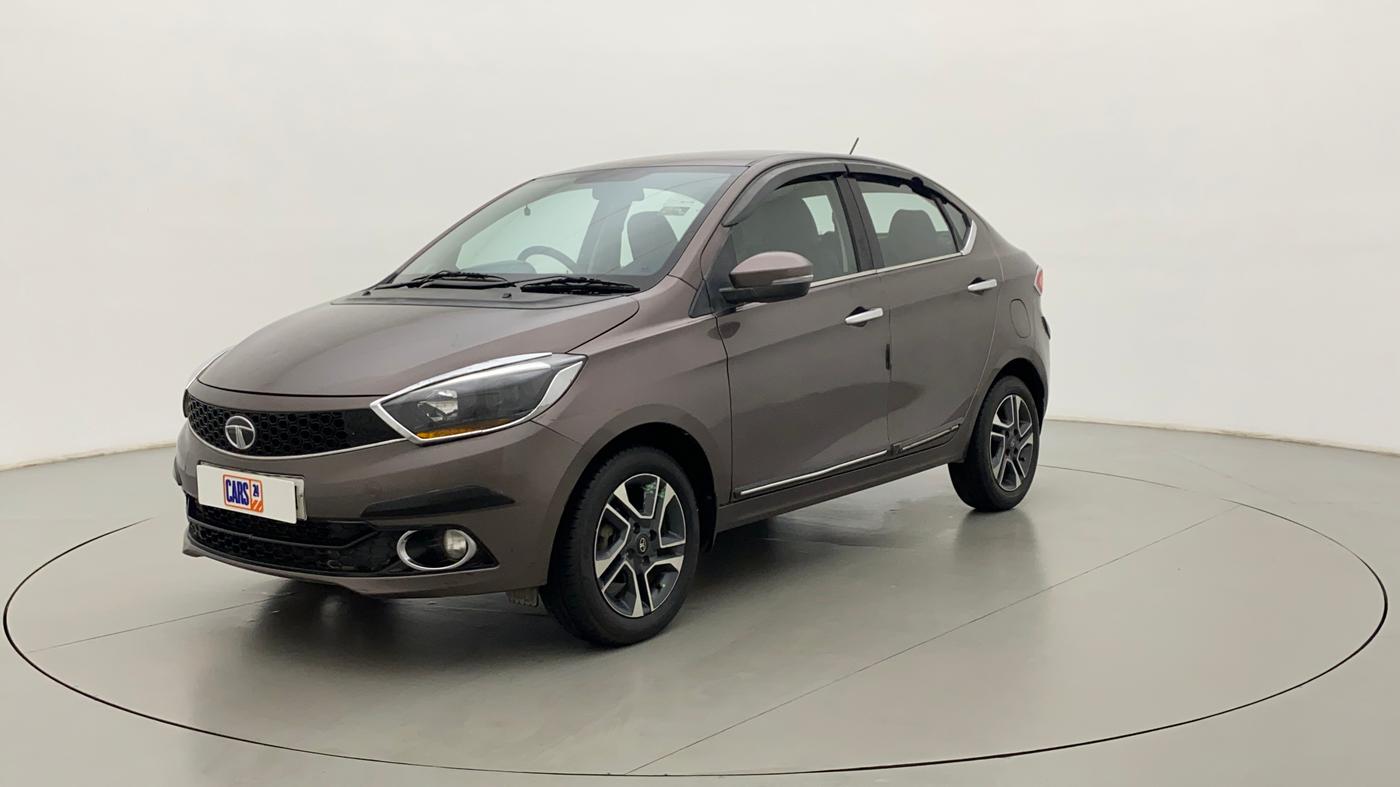 2018 Tata TIGOR XZA PETROL, Petrol, Automatic, 69,393 km, Left Front Diagonal