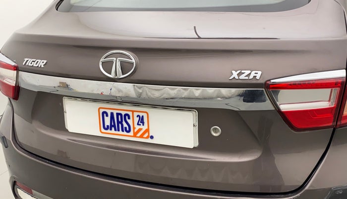 2018 Tata TIGOR XZA PETROL, Petrol, Automatic, 69,393 km, Dicky (Boot door) - Slightly dented